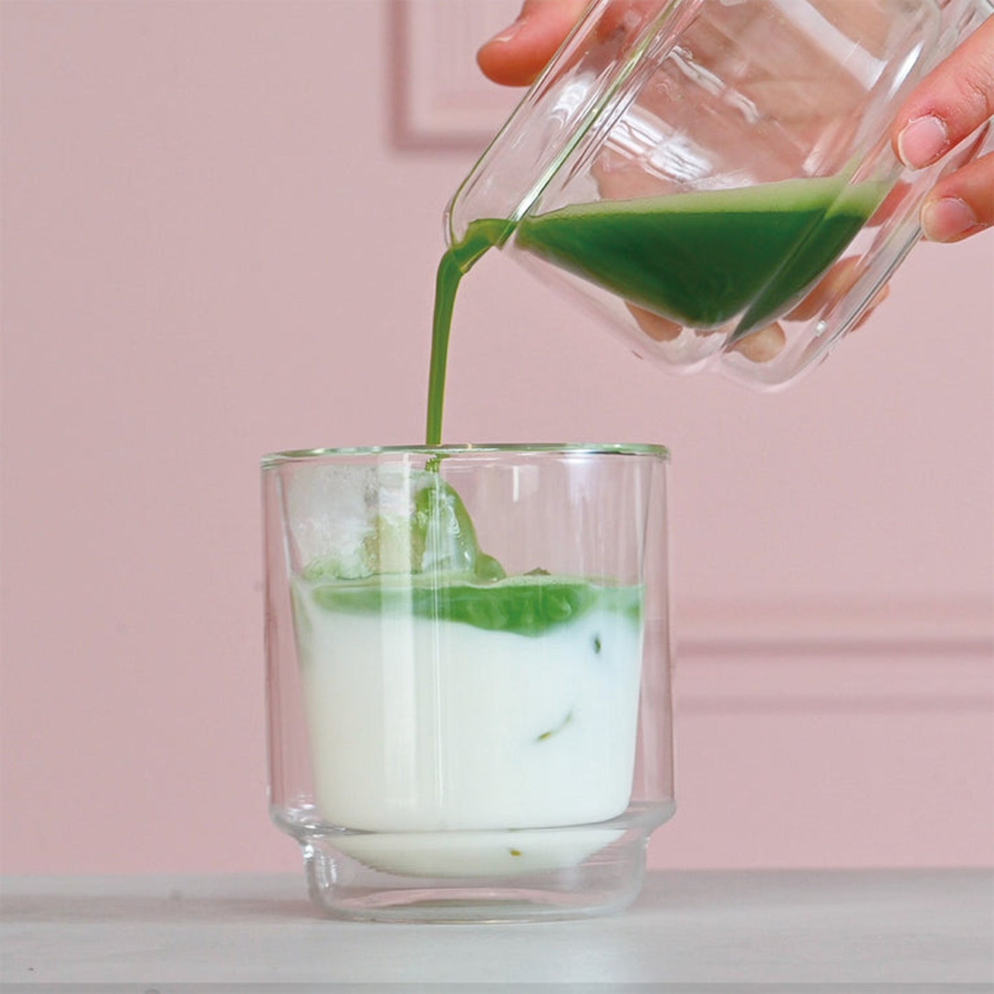 Hario Double-walled Glass Matcha Cup 370ml