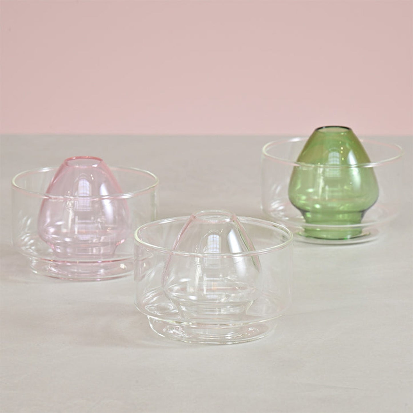 Hario Chasen Glass Matcha Whisk Stand & Bowl 100ml