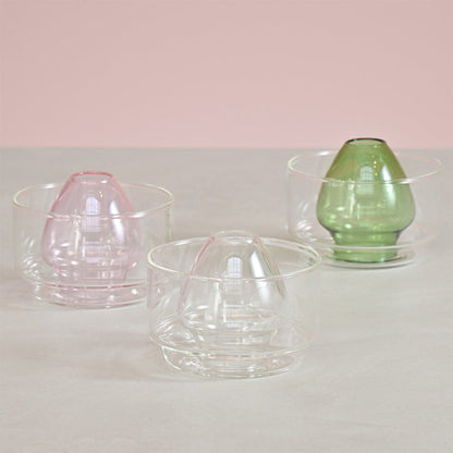 Hario Chasen Glass Matcha Whisk Stand & Bowl 100ml