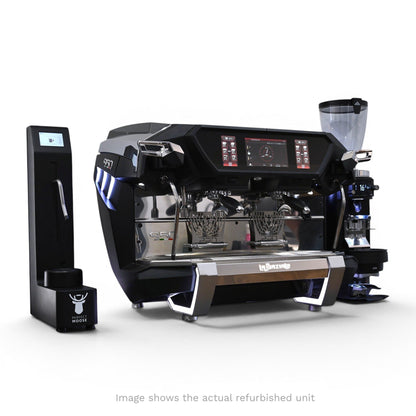 La Spaziale S50 Commercial Espresso Machine - Grinder, Auto Tamper & Milk Steamer Bundle (Refurbished)