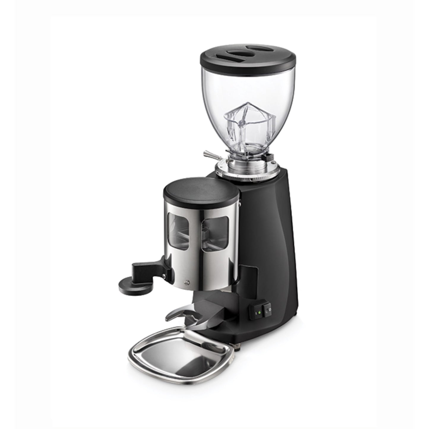 Mazzer Mini Timer Commercial Coffee Doser Grinder - Black