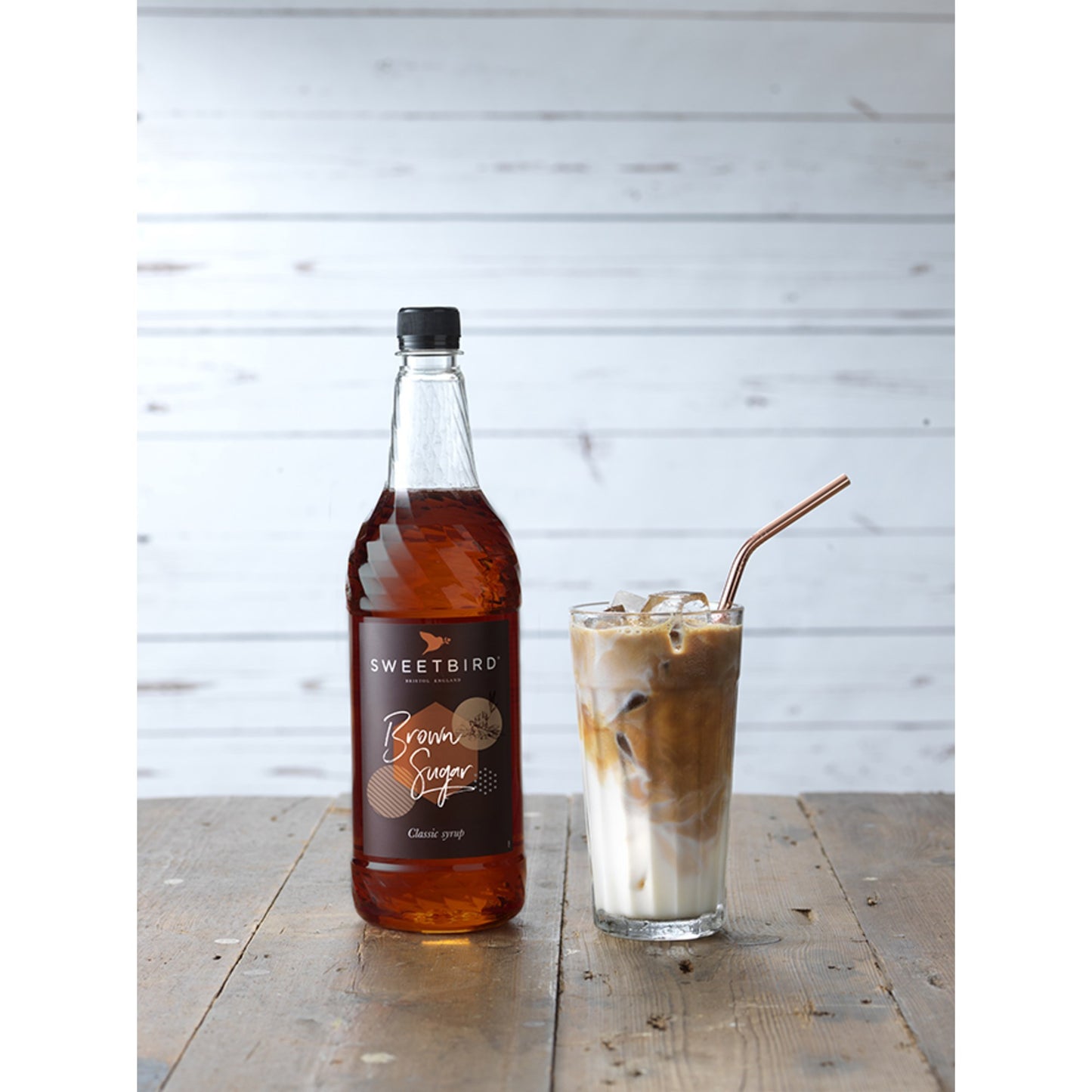 Sweetbird Brown Sugar Syrup - 1 Litre Bottle