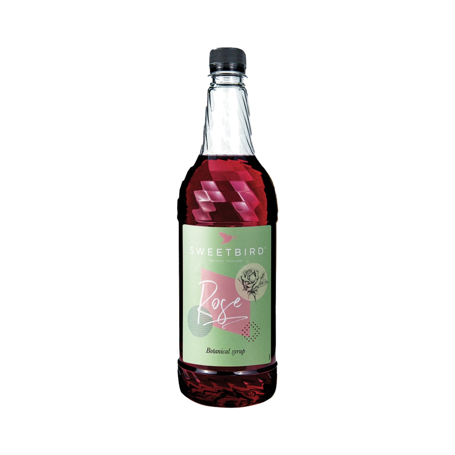 Sweetbird Creative Rose Coffee Syrup - 1 Litre Bottle