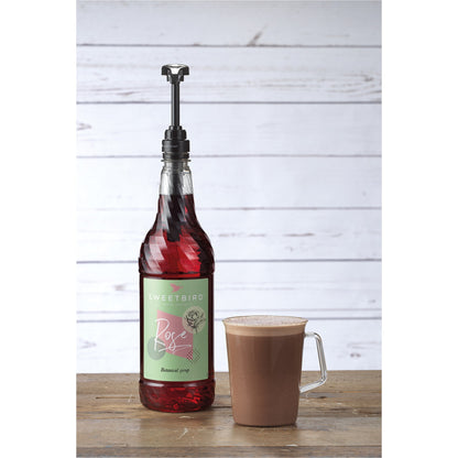 Sweetbird Creative Rose Coffee Syrup - 1 Litre Bottle