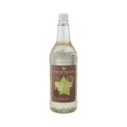 Sweetbird Pistachio Coffee Syrup - 1 Litre Bottle