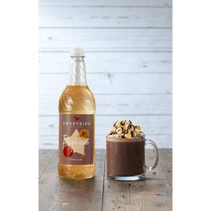 Sweetbird Popcorn Coffee Syrup - 1 Litre Bottle