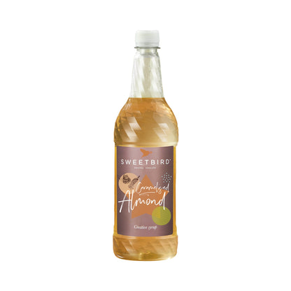 Sweetbird Caramelised Almond Syrup - 1 Litre Bottle