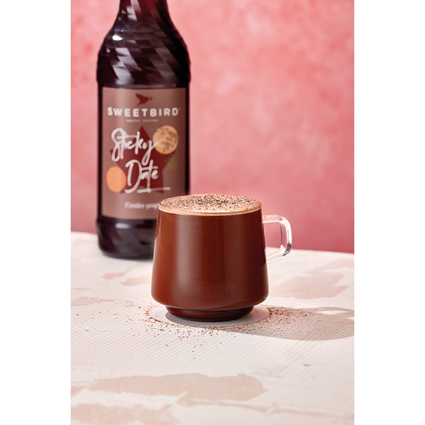 Sweetbird Sticky Date Coffee Syrup - 1 Litre Bottle