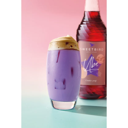 Sweetbird Ube Coffee Syrup - 1 Litre Bottle