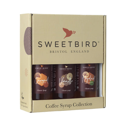 Sweetbird at Home Collection - Caramel, Vanilla & Hazelnut Syrups
