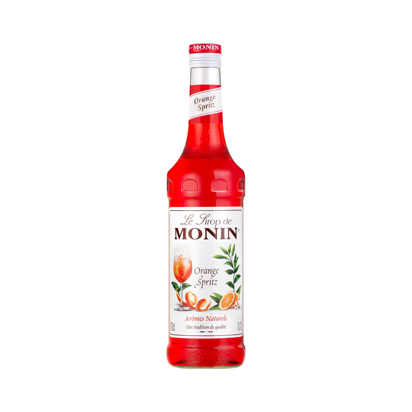 Monin Premium Orange Spritz Syrup 700ml Glass Bottle