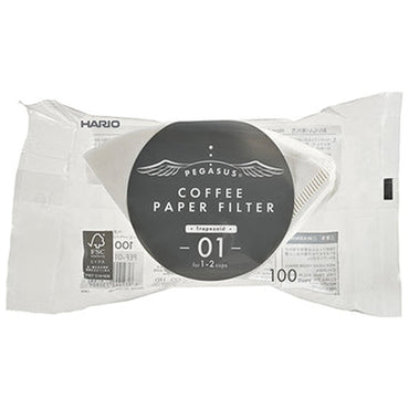 Hario Pegasus Filter Papers - Size 01 (100-Pack)