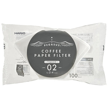 Hario Pegasus Filter Papers - Size 02  (100-Pack)