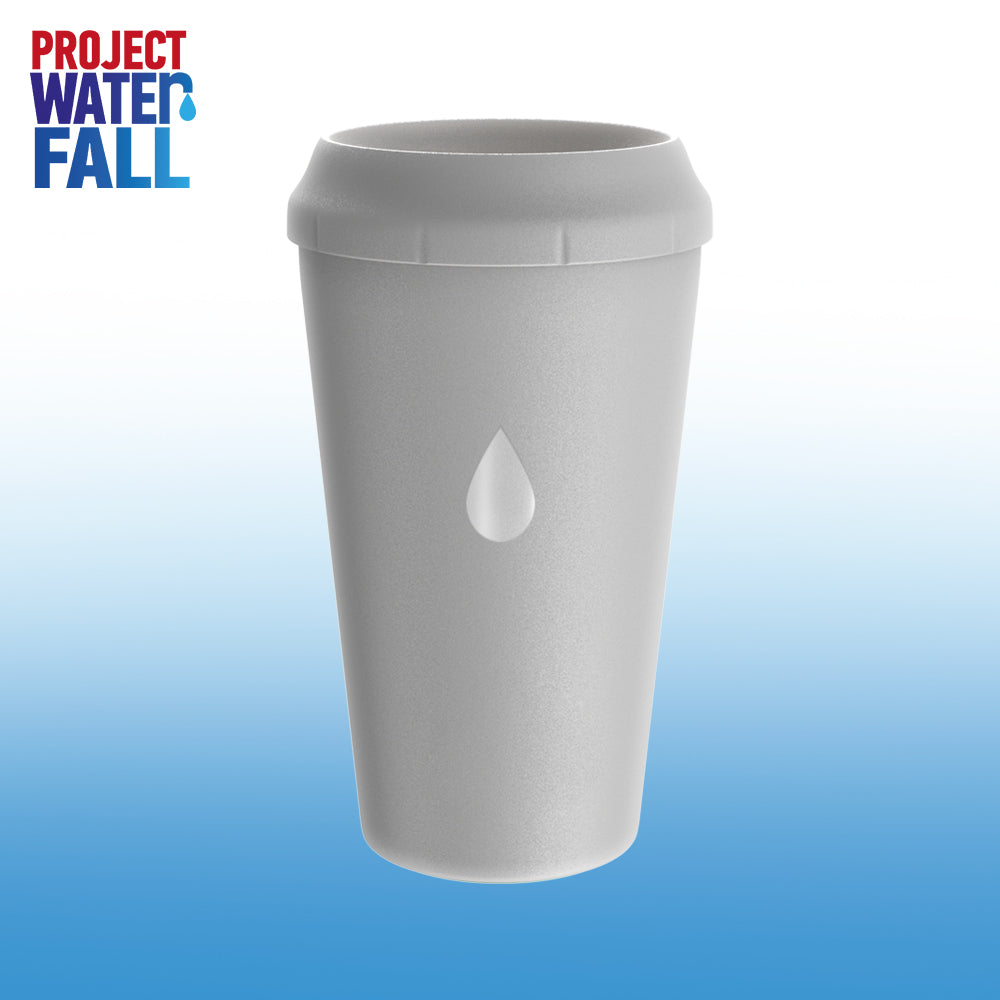 TOPL Flow360 / Stroll Reusable Cup - Stone 12oz (Project Waterfall)