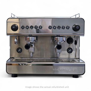 Iberital IB7 Compact Commercial Espresso Machine - 2 Group (Refurbished)