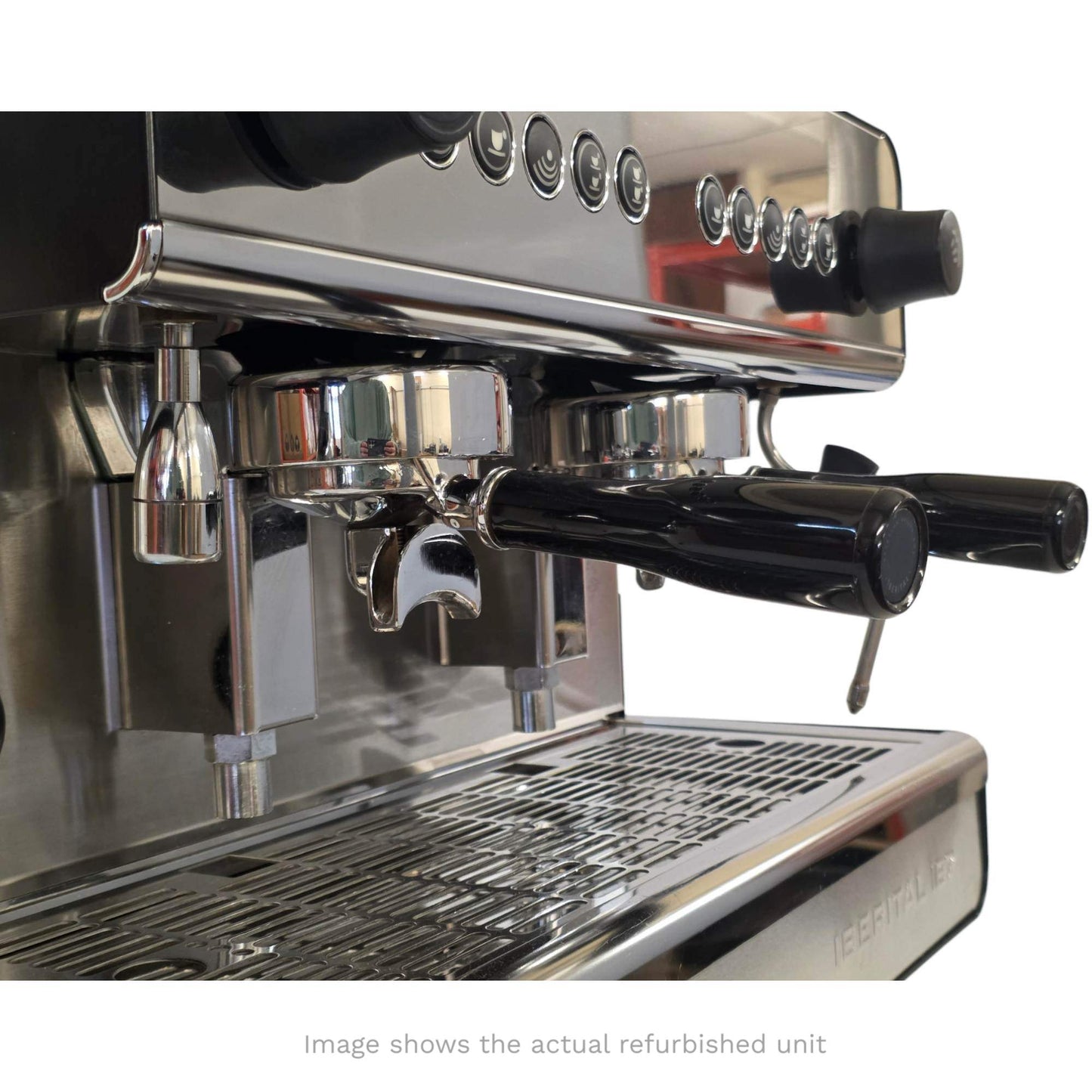 Iberital IB7 Compact Commercial Espresso Machine - 2 Group (Refurbished)
