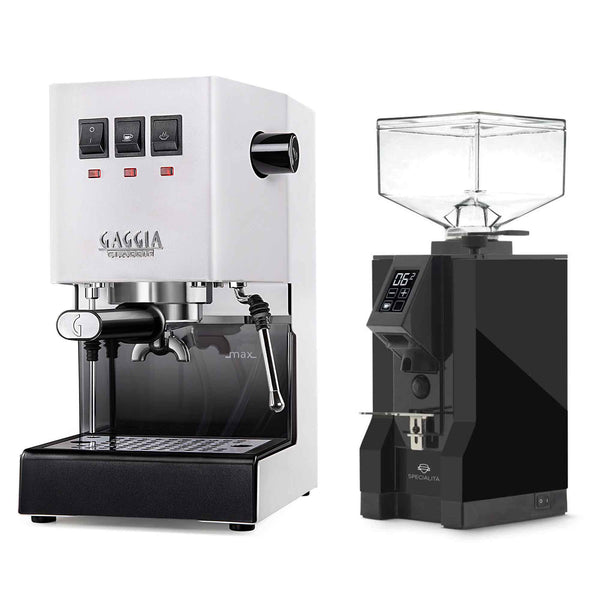 New - Gaggia Classic Evo Pro & Eureka Mignon Specialita Espresso Machine Package