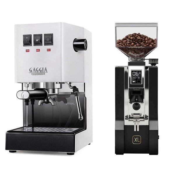 New - Gaggia Classic Evo Pro & Eureka Mignon XL Espresso Machine Package