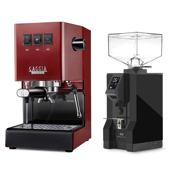 New - Gaggia Classic Evo Pro & Eureka Mignon Specialita Espresso Machine Package