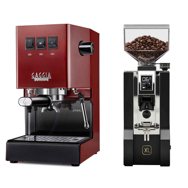 New - Gaggia Classic Evo Pro & Eureka Mignon XL Espresso Machine Package