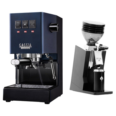 Gaggia Classic E24 Evo Pro & Eureka Mignon Pisa 65 Espresso Bundle