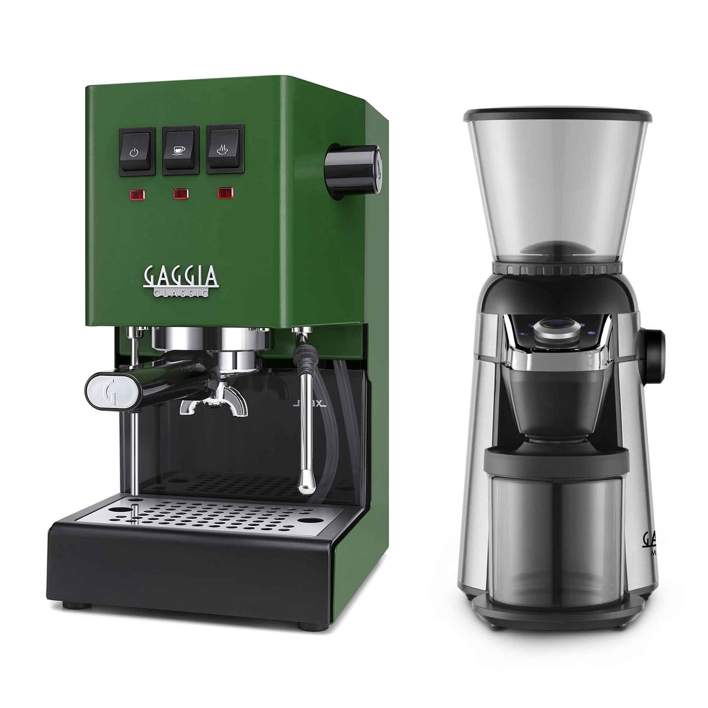 New - Gaggia Classic Evo Pro & MD15 Grinder Espresso Machine Package