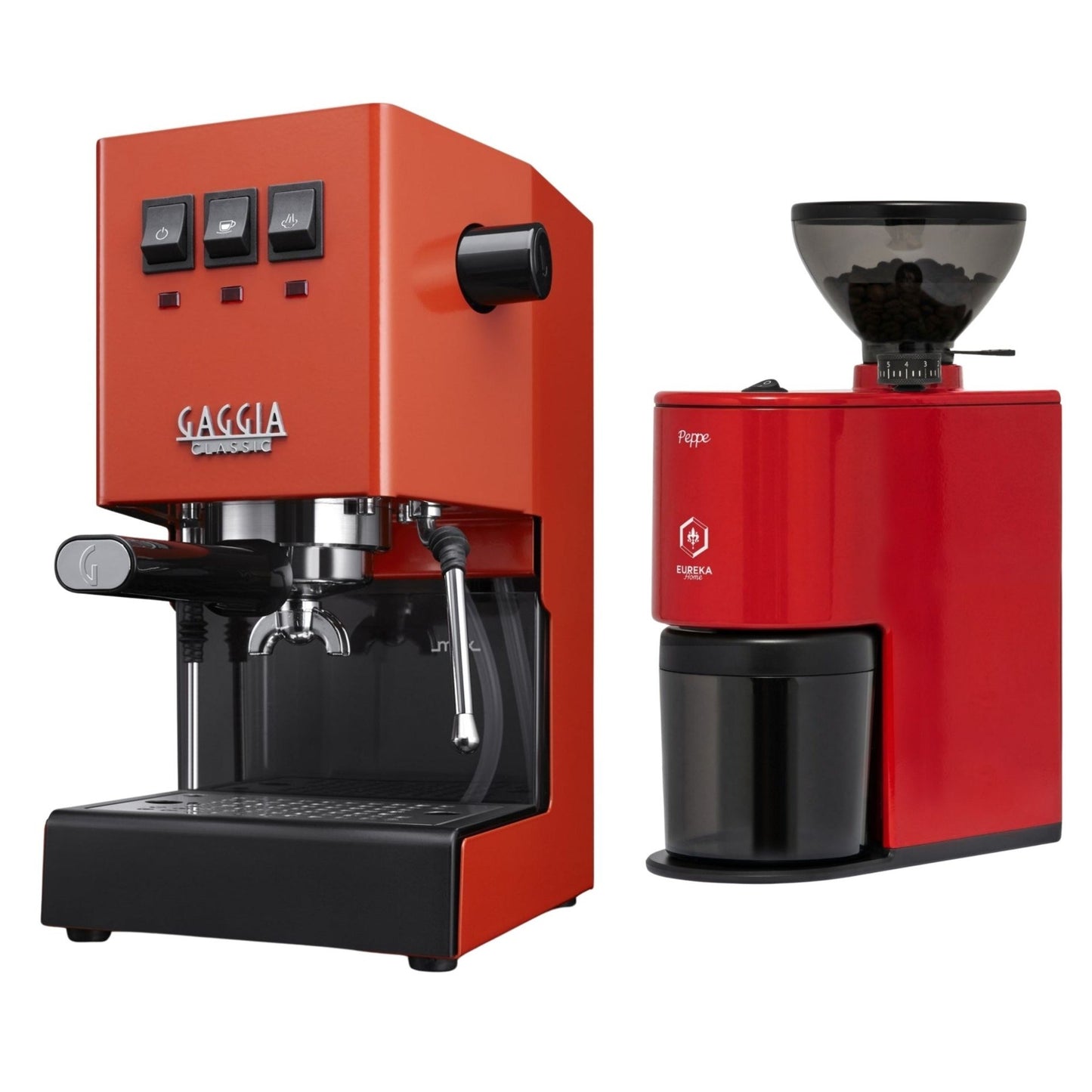 Gaggia Classic E24 Evo Pro Espresso Machine & Eureka Peppe Grinder Bundle
