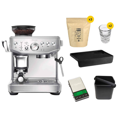 Sage Barista Express Impress Espresso Coffee Machine & Barista Kit Bundle