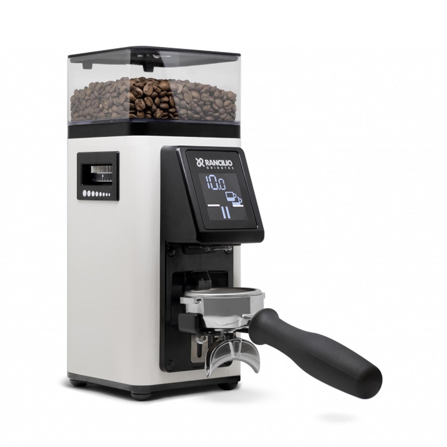 Refurbished & Ex Demo Rancilio Stile On Demand Home Coffee Grinder - 58mm - White
