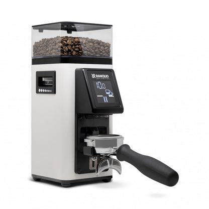 Refurbished & Ex Demo Rancilio Stile On Demand Home Coffee Grinder - 58mm - White