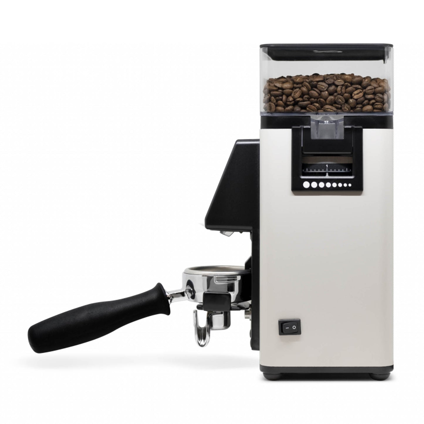 Refurbished & Ex Demo Rancilio Stile On Demand Home Coffee Grinder - 58mm - White