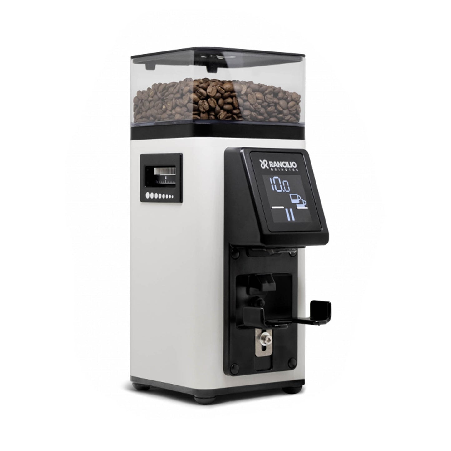 Refurbished & Ex Demo Rancilio Stile On Demand Home Coffee Grinder - 58mm - White