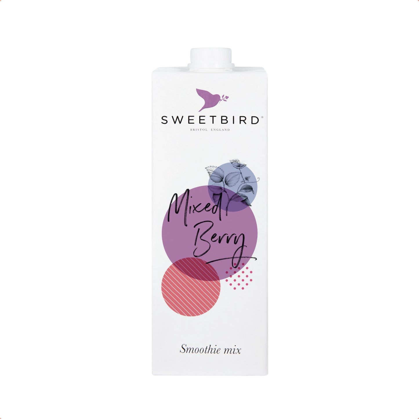 Sweetbird Mixed Berry Smoothie Mix - 1L Carton