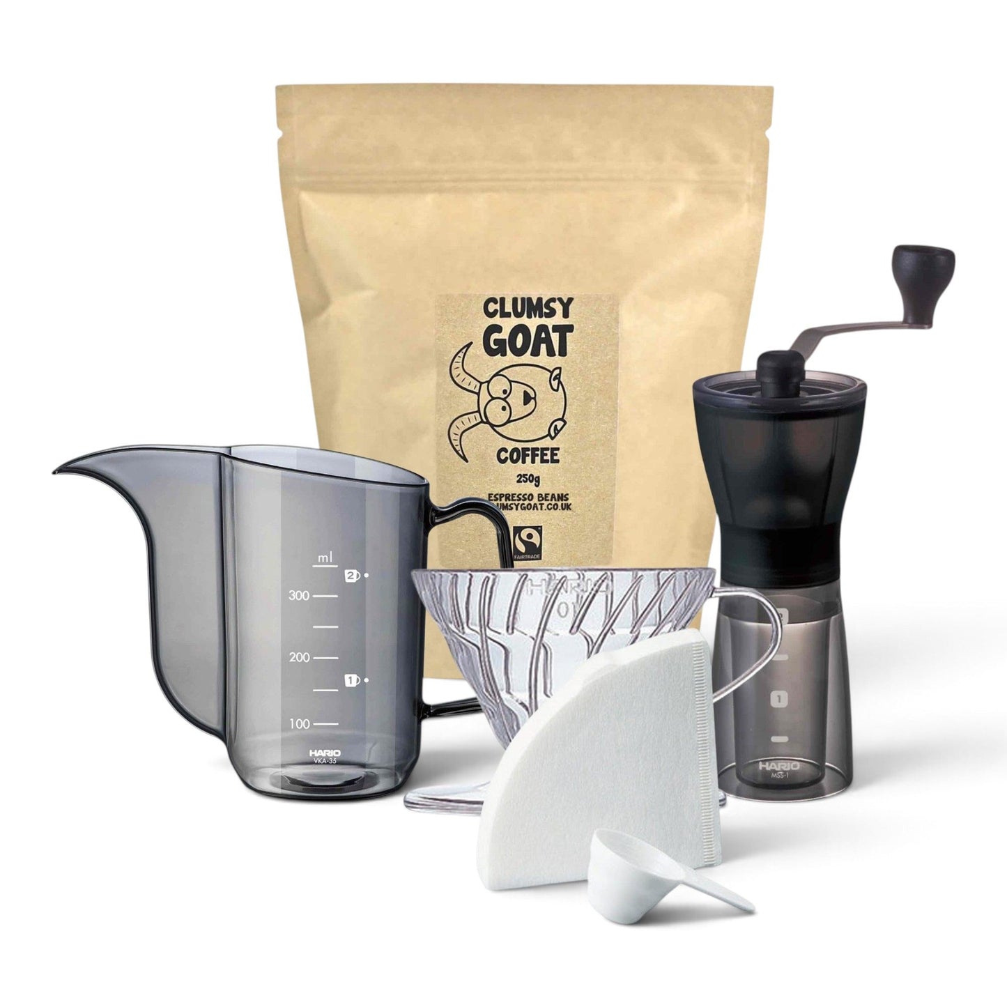 Clumsy Goat Intro Series - Pour-Over Coffee Kit