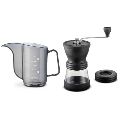 Hario Skerton N Coffee Grinder + Hario V60 Drip Kettle AIR Bundle