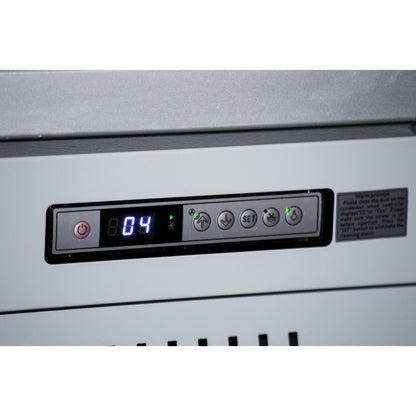 Prodis XPD1250-P-G-LE Heavy Duty Low Energy Double Door Tall Shop Display Fridge