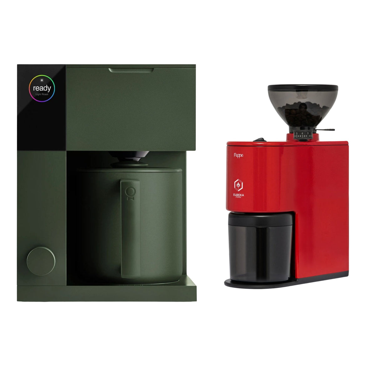Fellow Aiden Precision Coffee Brewer & Eureka Peppe Grinder Bundle