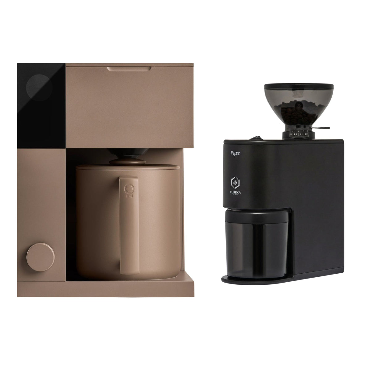 Fellow Aiden Precision Coffee Brewer & Eureka Peppe Grinder Bundle