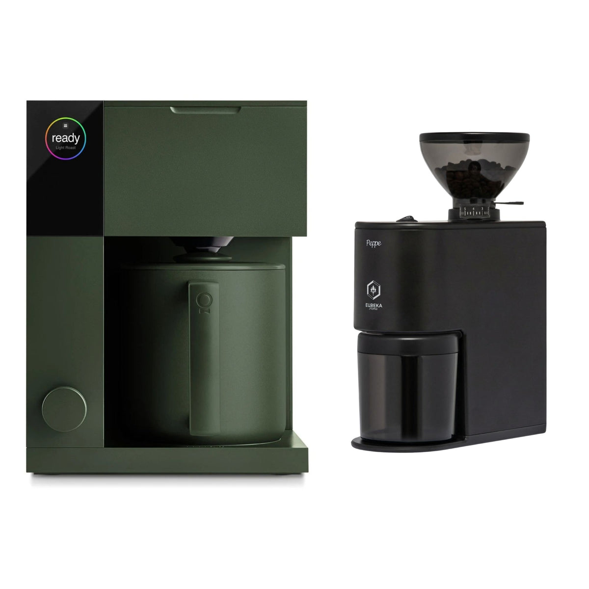 Fellow Aiden Precision Coffee Brewer & Eureka Peppe Grinder Bundle