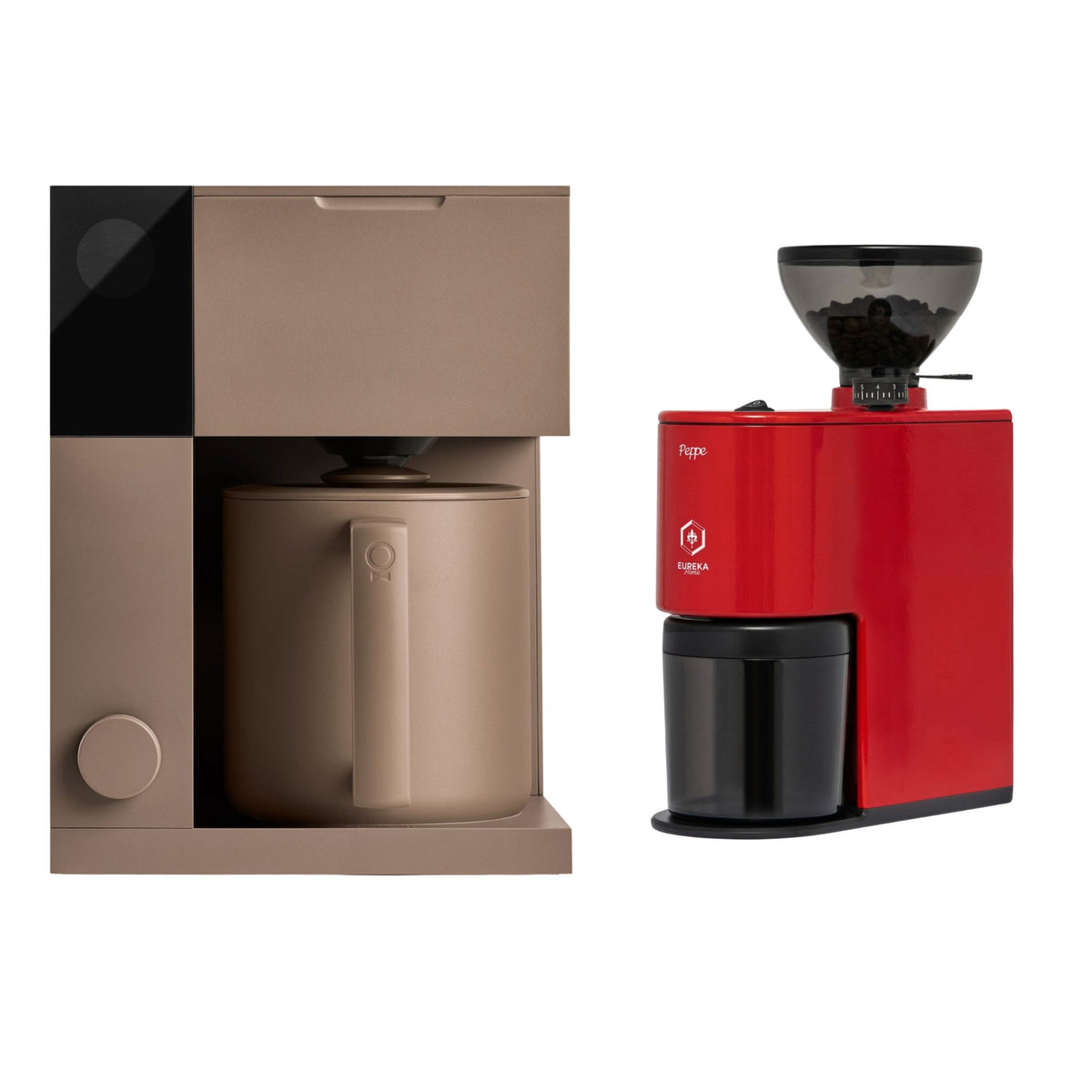 Fellow Aiden Precision Coffee Brewer & Eureka Peppe Grinder Bundle