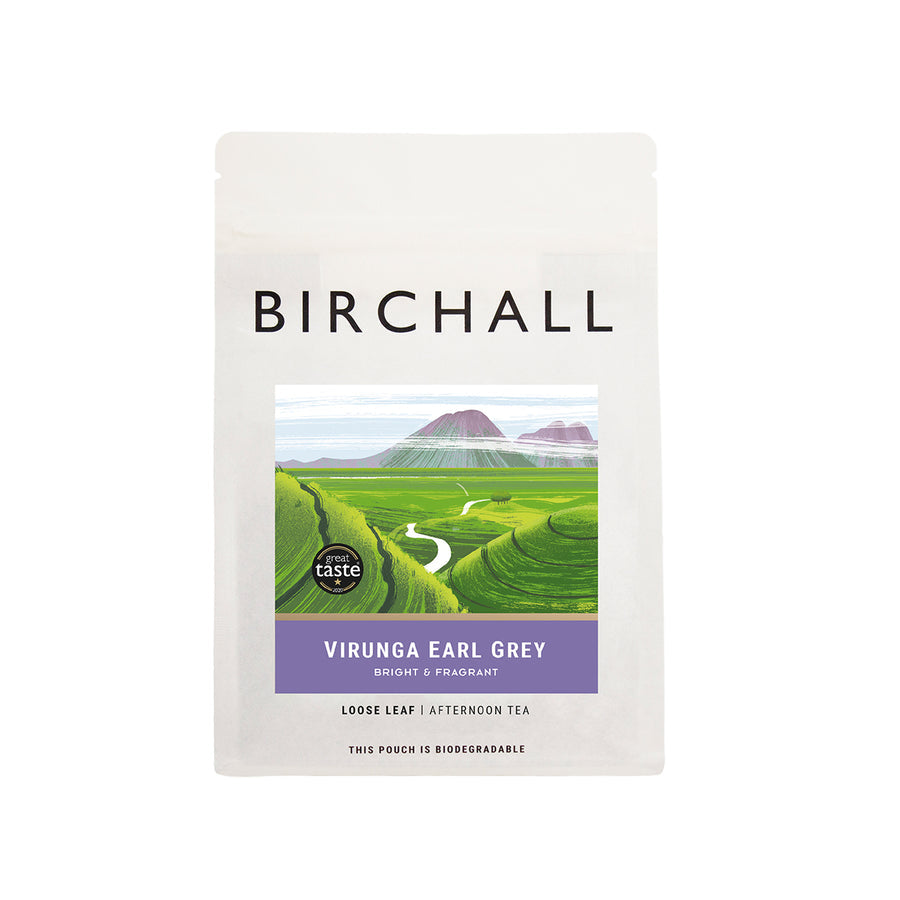 Birchall Virunga Earl Grey 250g Loose Leaf Tea – Single Origin, Afternoon Tea