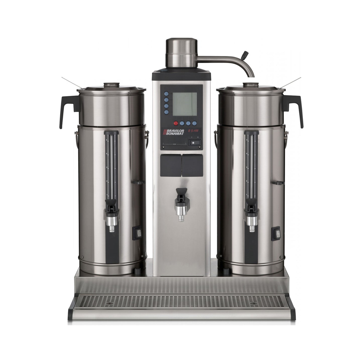 Bravilor B5 HW 5.33KW Round Filter Machine - Brew 5L In 10 Minutes - 3 Phase + Water Tap