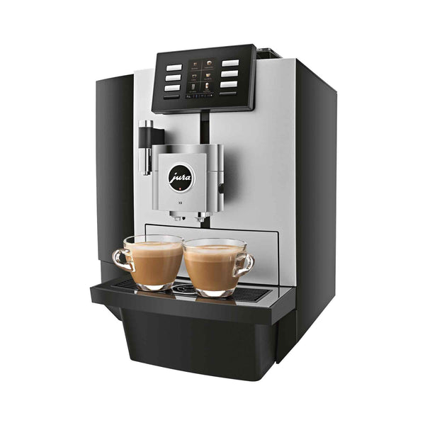 Jura JX8 Platinum Bean to Cup Coffee Machine - Up to 100 Cups Per Day