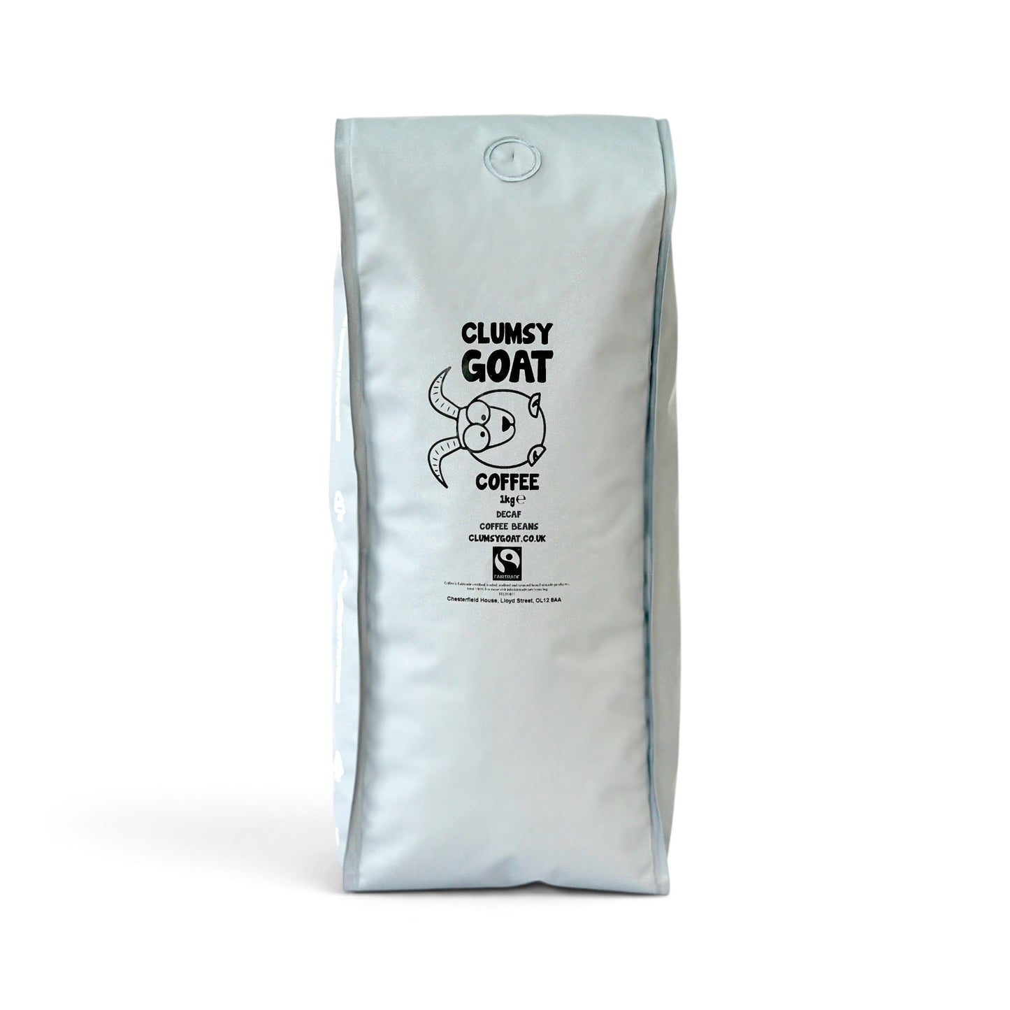 Clumsy Goat Fairtrade Organic Swiss Water Process Peruvian Decaf Coffee Beans