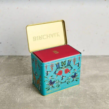 Birchall Tin Caddy containing Great Rift - 80 Plant-Based Everyday Tea Bags