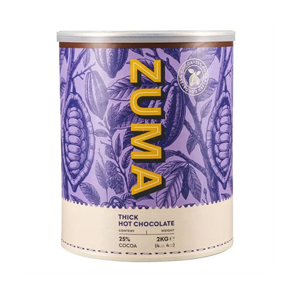 Zuma Thick Premium Hot Chocolate 25% Cocoa 2kg Tin