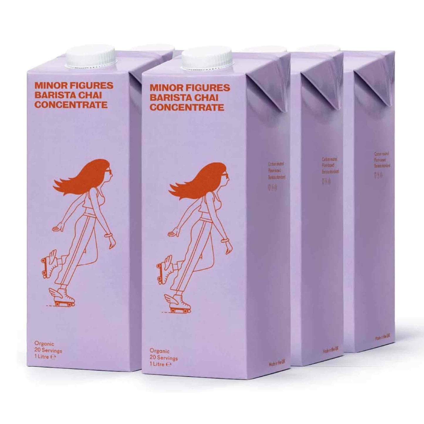 Minor Figures Barista Chai Latte Concentrate 6 x 1L - Full Case