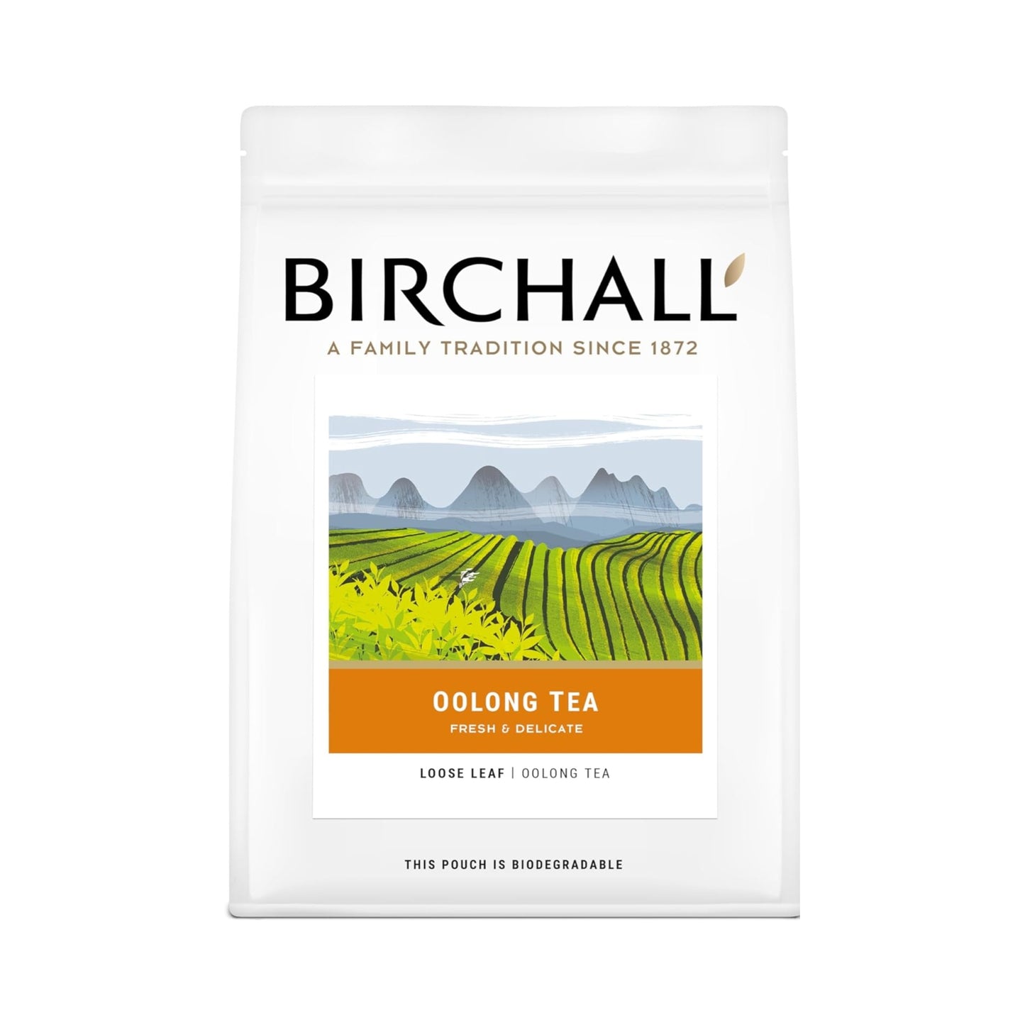 Birchall Oolong Tea – Light & Delicate Loose Leaf Tea - 125g Bag