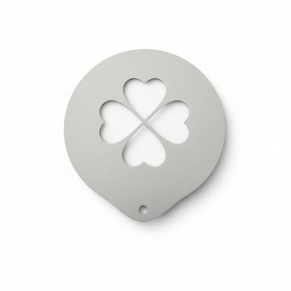 Clover Hot Chocolate Coffee Stencil