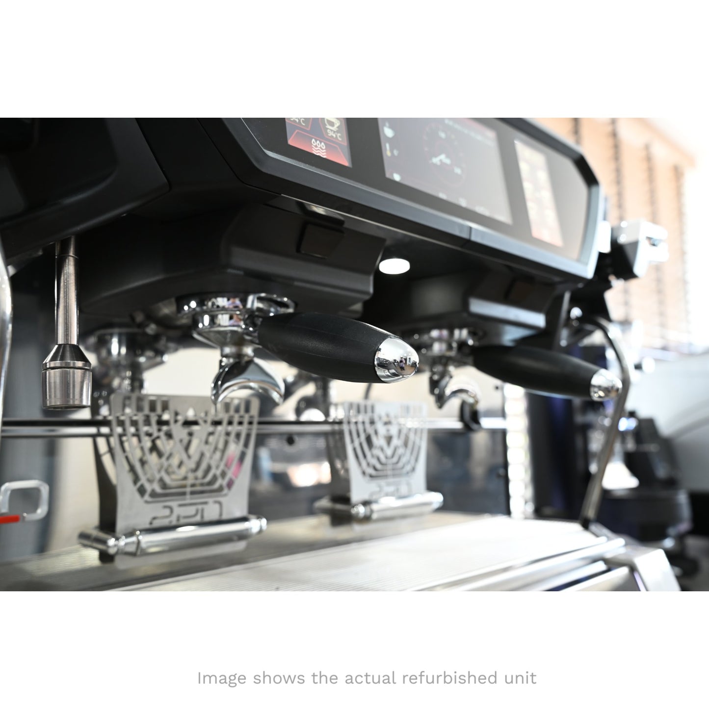 La Spaziale S50 Commercial Espresso Machine - Grinder, Auto Tamper & Milk Steamer Bundle (Refurbished)